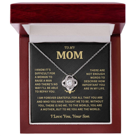Forever Grateful-Mom Gift-From Son