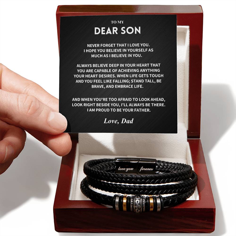 Son Bracelet- From Dad