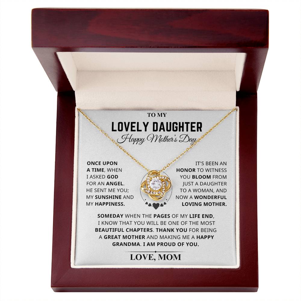 Jewelry Daughter, Mother's Day Gift-From Mom