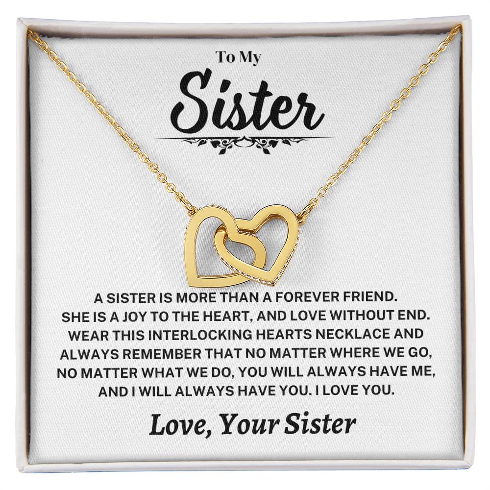 Jewelry Sister Gift-From Sister