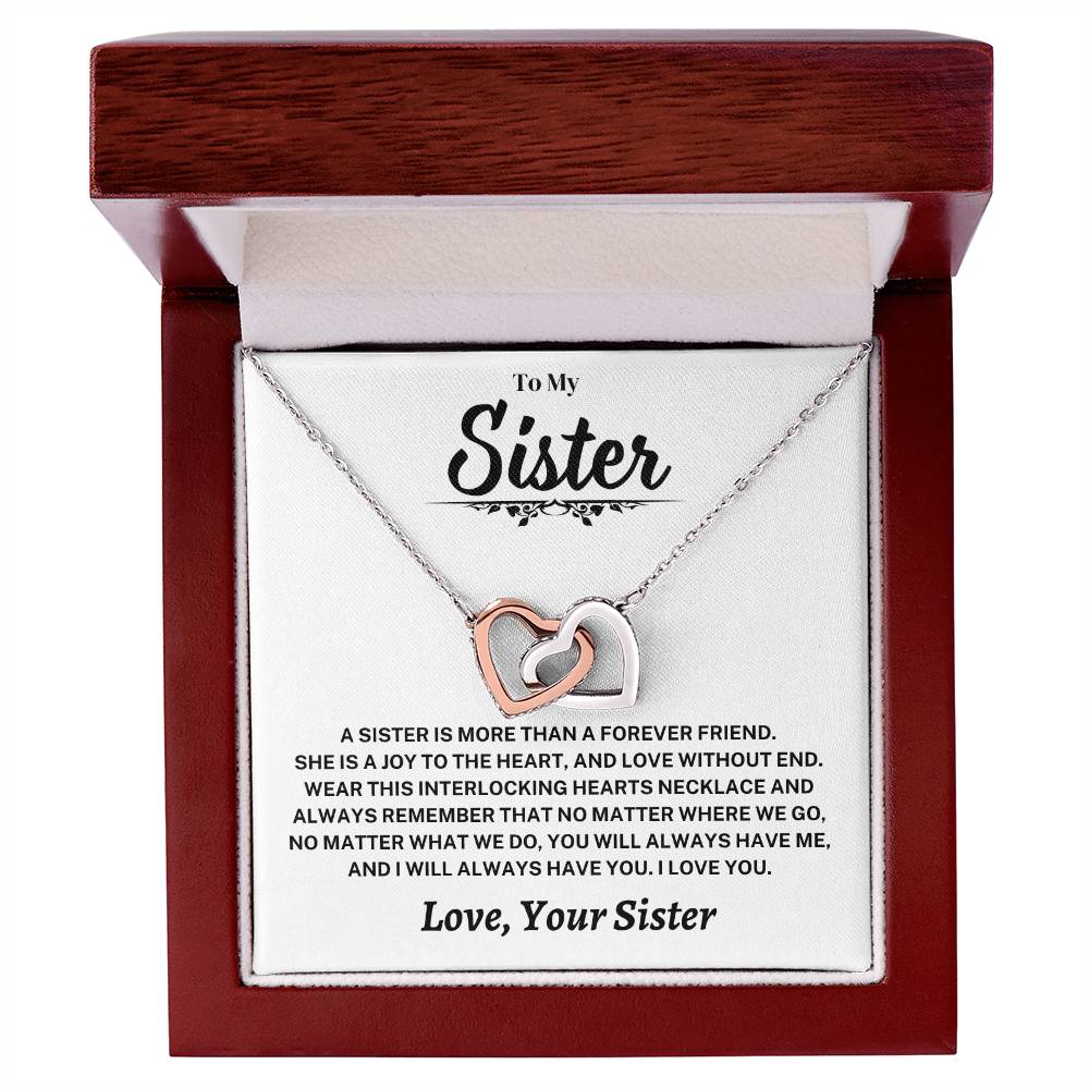 Jewelry Sister Gift-From Sister