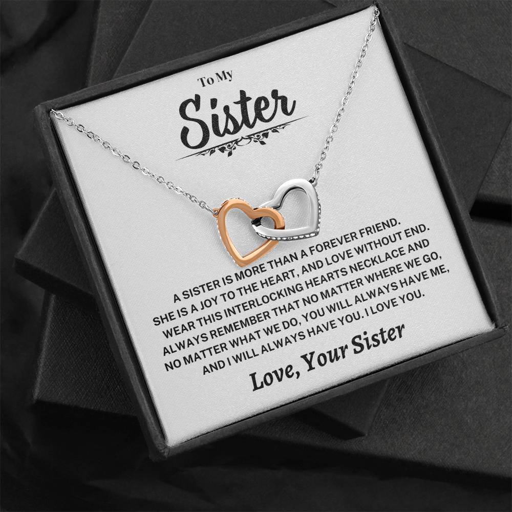 Jewelry Sister Gift-From Sister