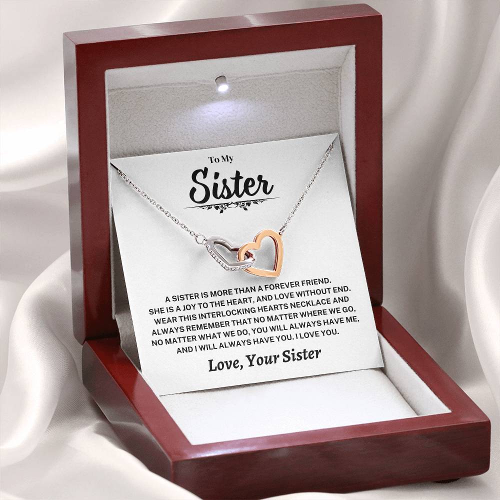 Jewelry Sister Gift-From Sister