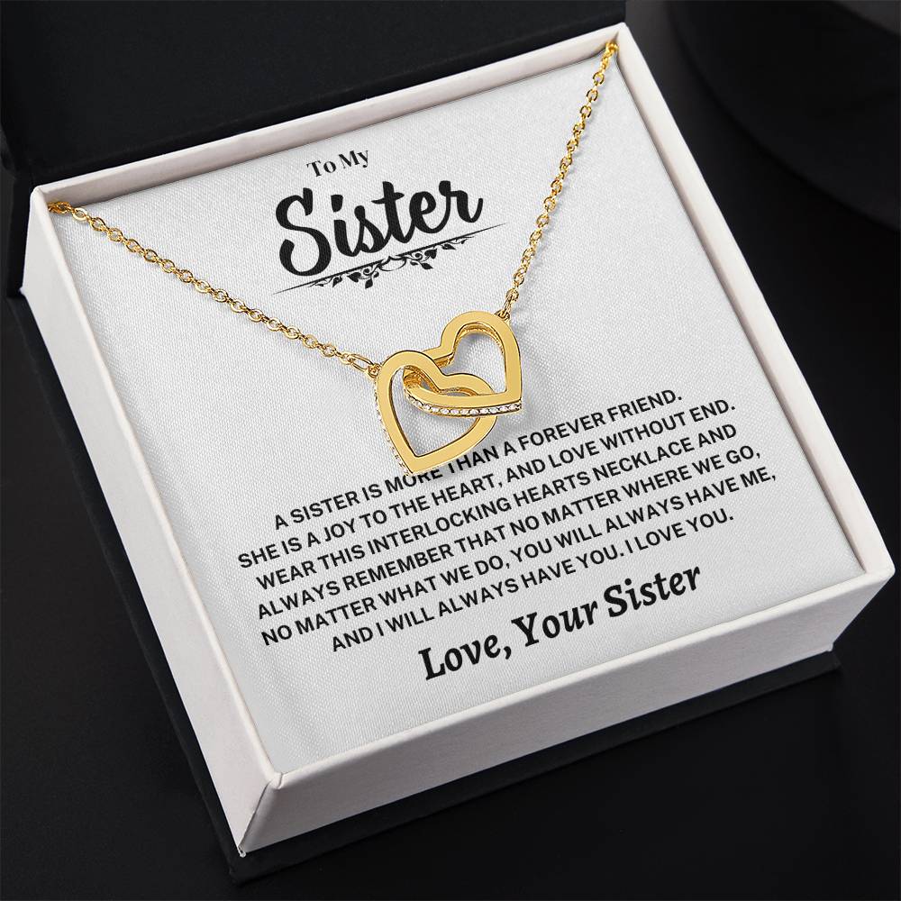 Jewelry Sister Gift-From Sister
