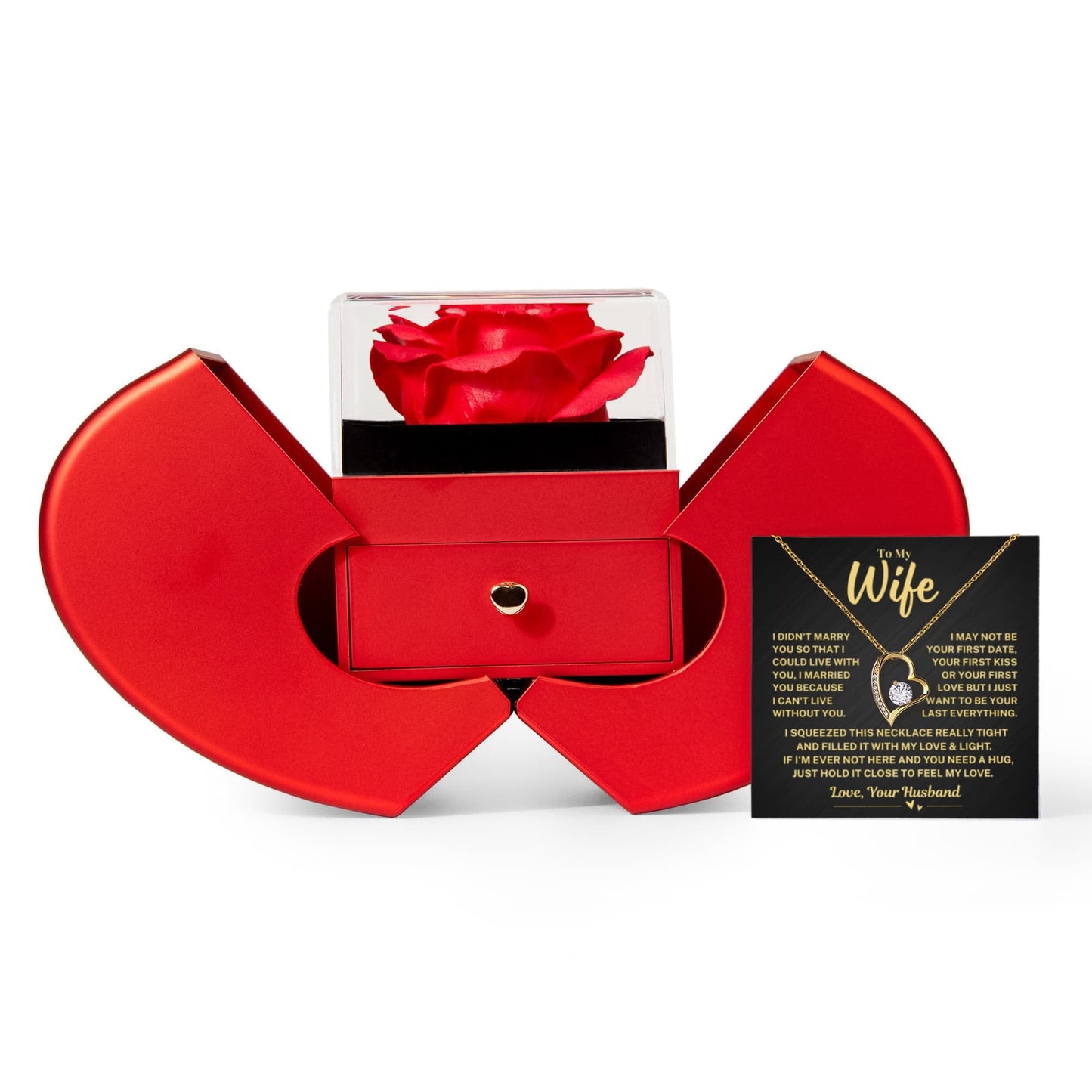 Jewelry Wife Gift~Rose Box Wife Gift~Rose Box