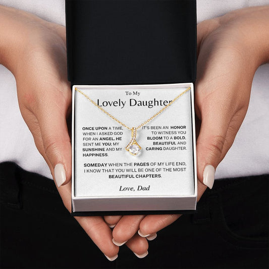 Daughter Gift- Bold, Beautiful and Caring- From Dad