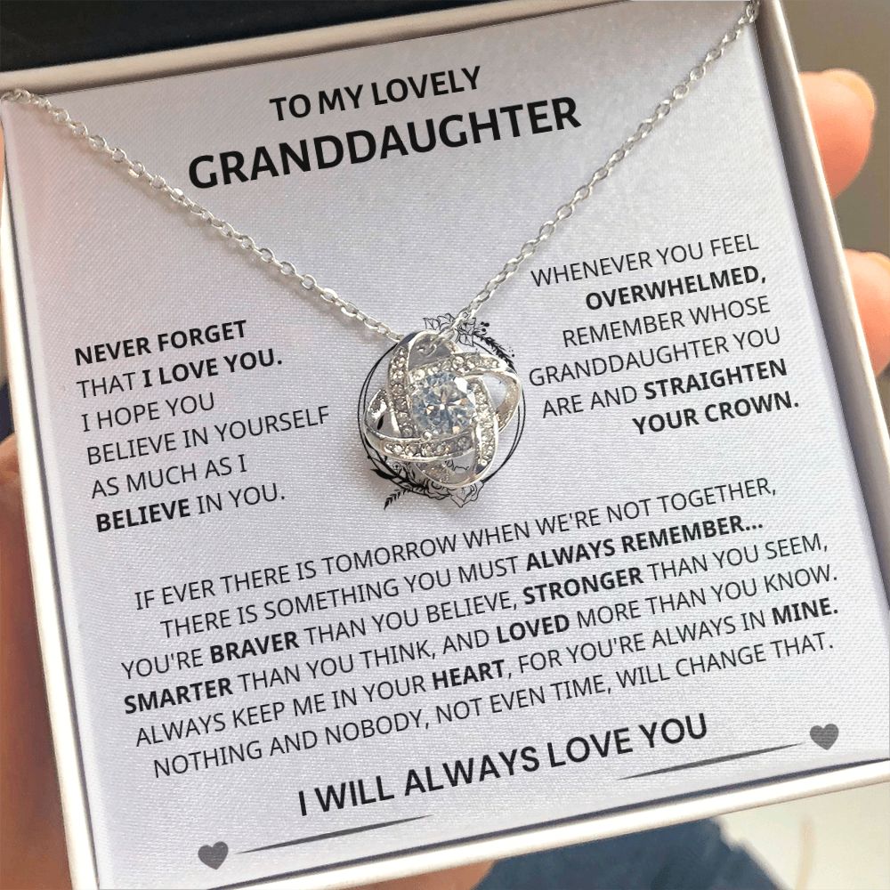 Granddaughter Gift- Always Remember