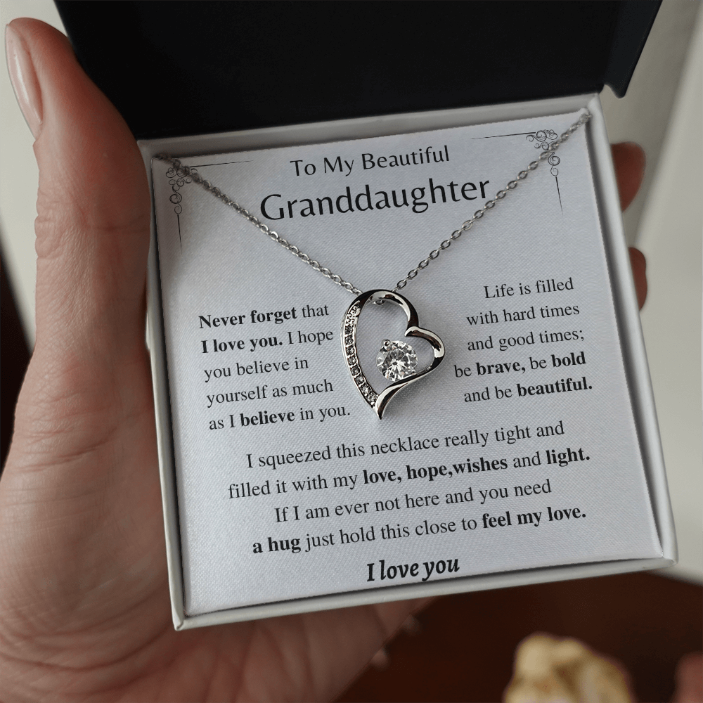 Be bold and be beautiful-Granddaughter Gift