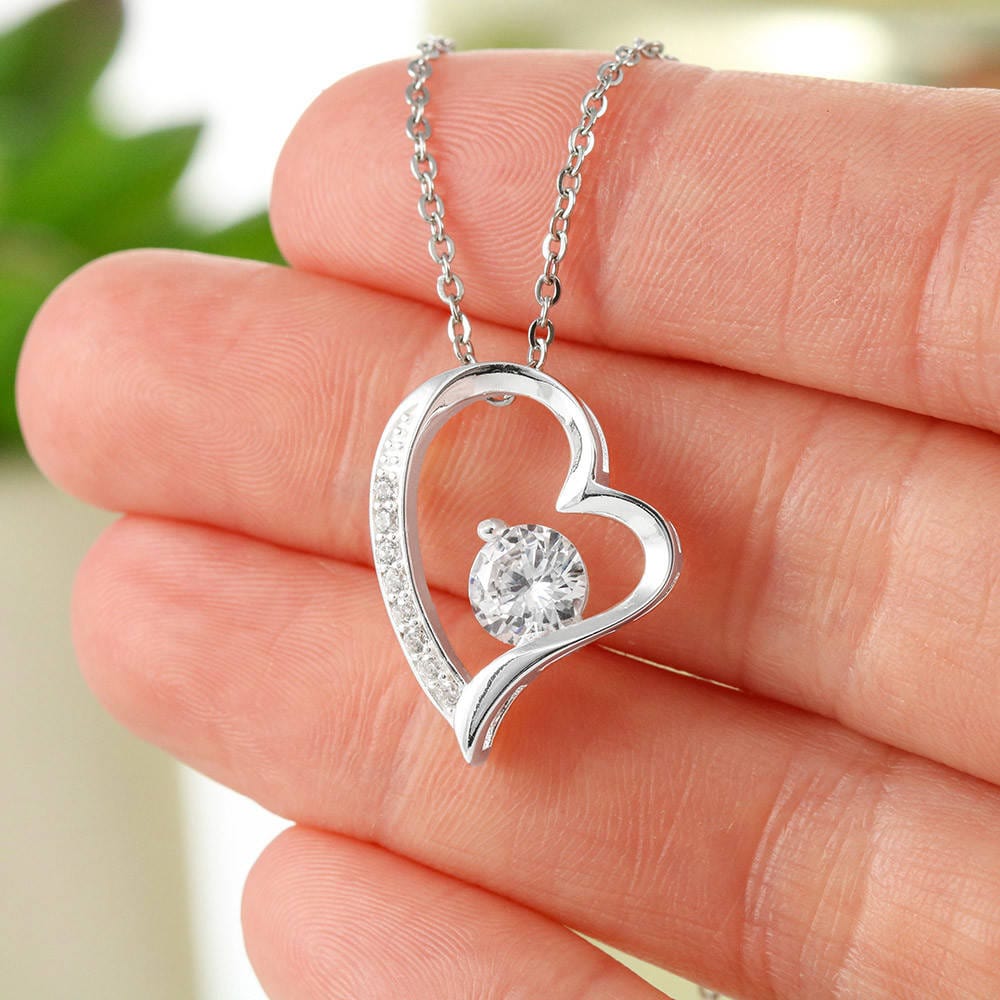 Jewelry Daughter Gift- Forever Love necklace- From Mom