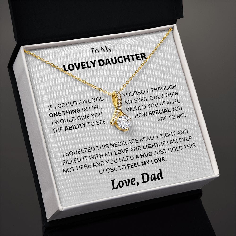 Jewelry Daughter Gift -special love -From Dad