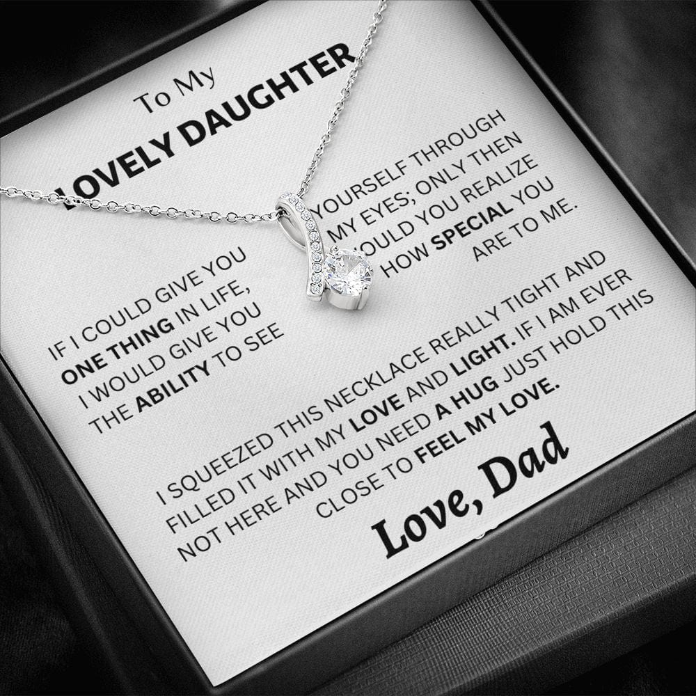 Jewelry Daughter Gift -special love -From Dad