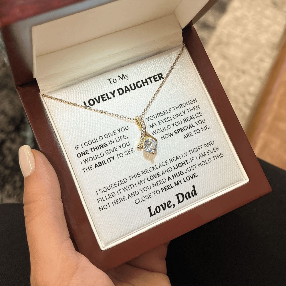Jewelry Daughter Gift -special love -From Dad