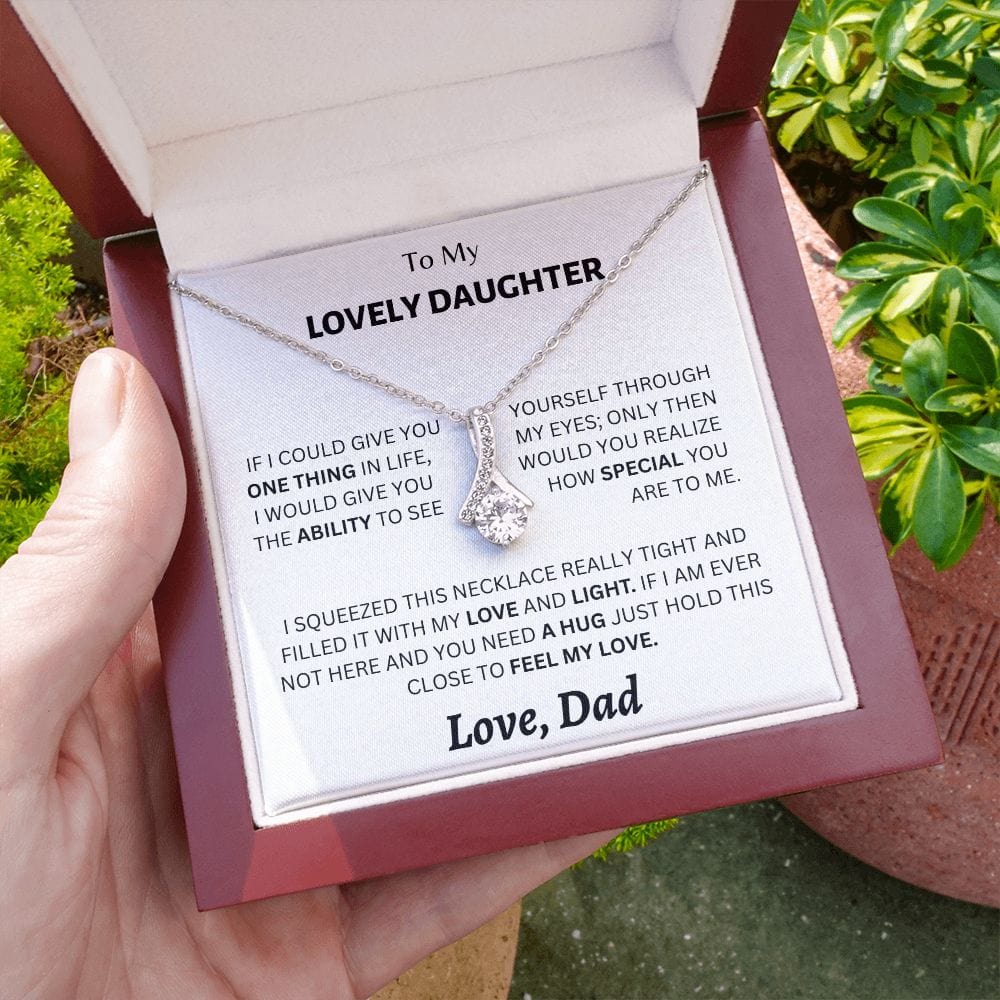 Jewelry Daughter Gift -special love -From Dad