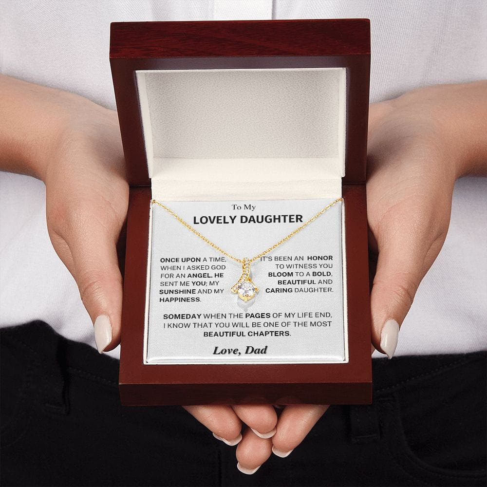 Jewelry Lovely Daughter Gift - Beautiful Chapters- From Dad