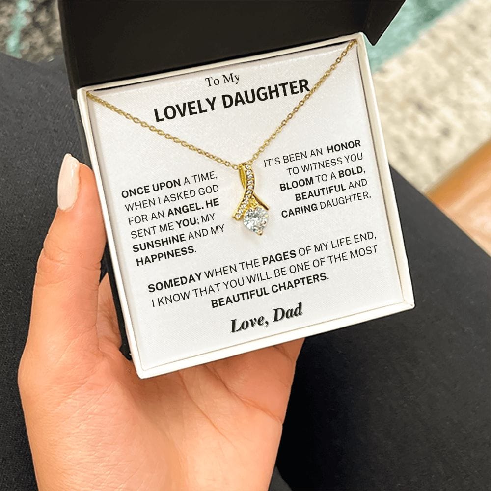 Jewelry Lovely Daughter Gift - Beautiful Chapters- From Dad
