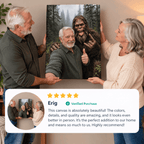 canvas Personalized Bigfoot Selfie Canvas | Custom Bigfoot Adventure Wall Art | Funny Outdoor Couple & Family Gift | Unique Keepsake Personalized Bigfoot Selfie Canvas | Custom Bigfoot Adventure Wall Art | Funny Outdoor Couple & Family Gift | Unique Keepsake