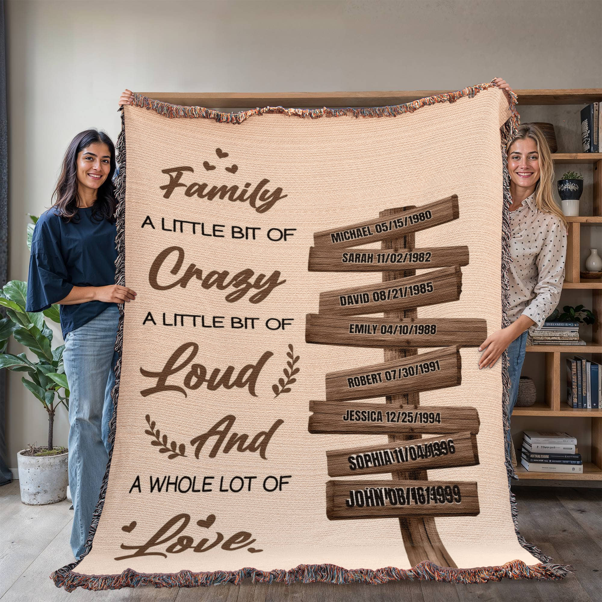 Artwork Heirloom Woven Blanket (Portrait) Artwork Heirloom Woven Blanket (Portrait)