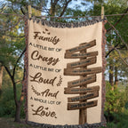 Artwork Heirloom Woven Blanket (Portrait) Artwork Heirloom Woven Blanket (Portrait)