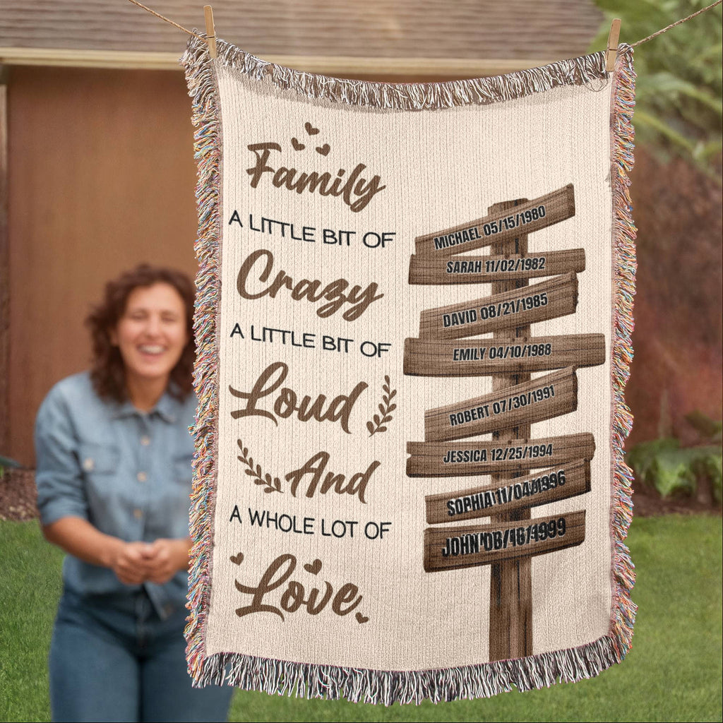 Artwork Heirloom Woven Blanket (Portrait) Artwork Heirloom Woven Blanket (Portrait)