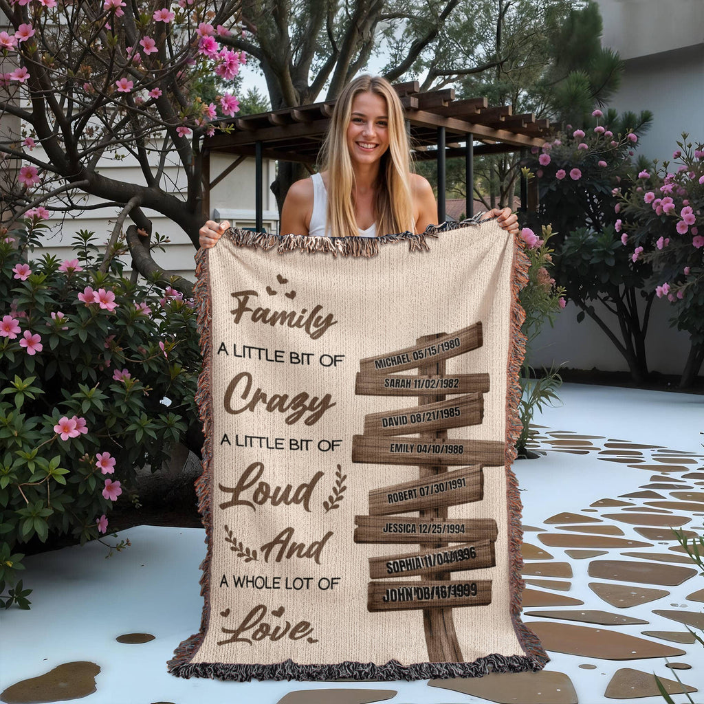 Artwork Heirloom Woven Blanket (Portrait) Artwork Heirloom Woven Blanket (Portrait)