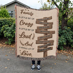 Artwork Heirloom Woven Blanket (Portrait) Artwork Heirloom Woven Blanket (Portrait)