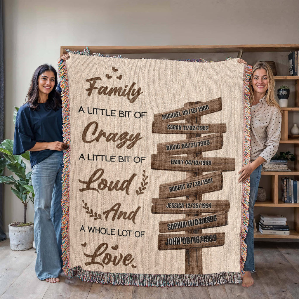 Artwork Heirloom Woven Blanket (Portrait) Artwork Heirloom Woven Blanket (Portrait)