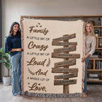 Artwork Heirloom Woven Blanket (Portrait) Artwork Heirloom Woven Blanket (Portrait)