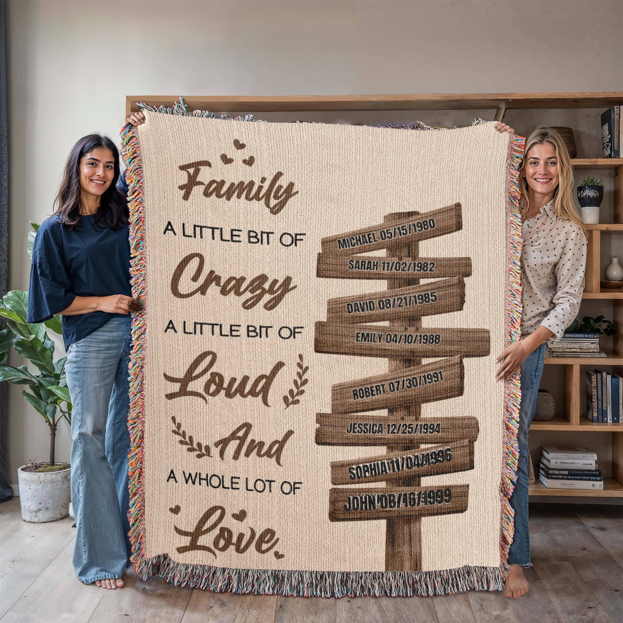 Artwork Heirloom Woven Blanket (Portrait) Artwork Heirloom Woven Blanket (Portrait)