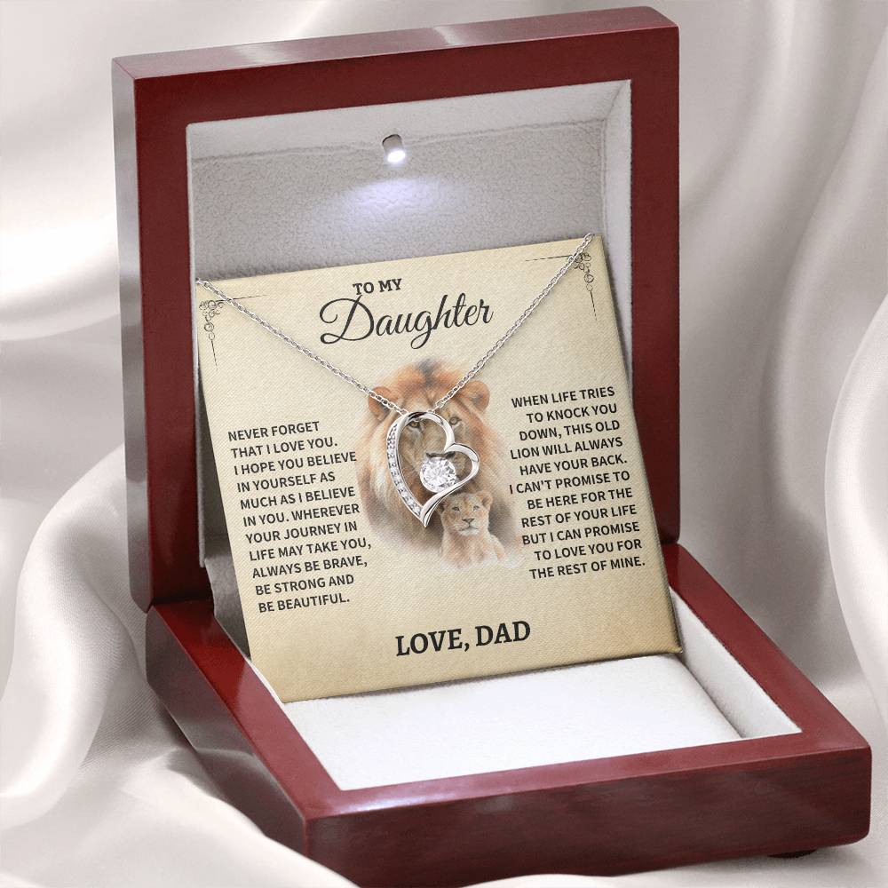 Daughter Gift- Forever Love Necklace