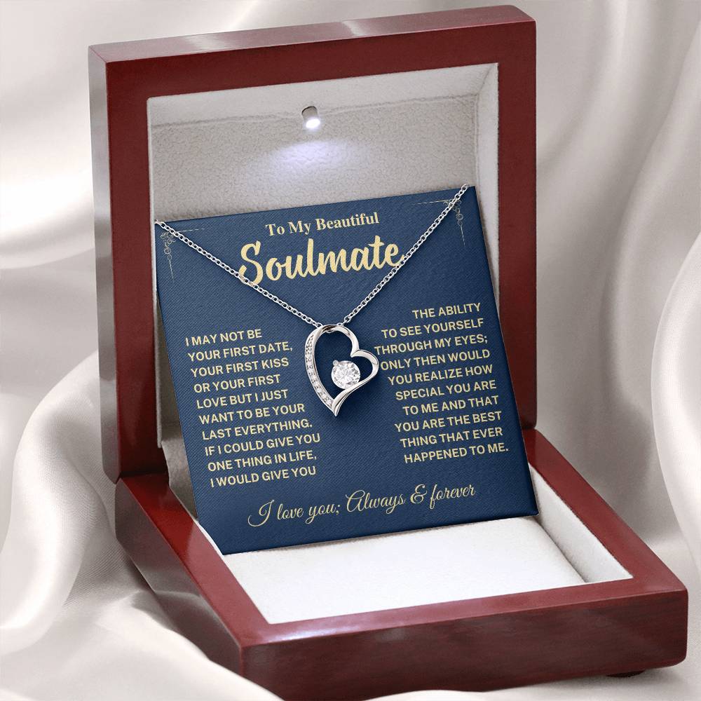 Jewelry Soulmate Gift-Forever Love Necklace