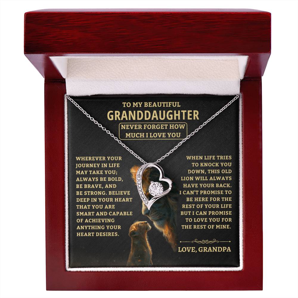 Jewelry Granddaughter Gift-Never Forget