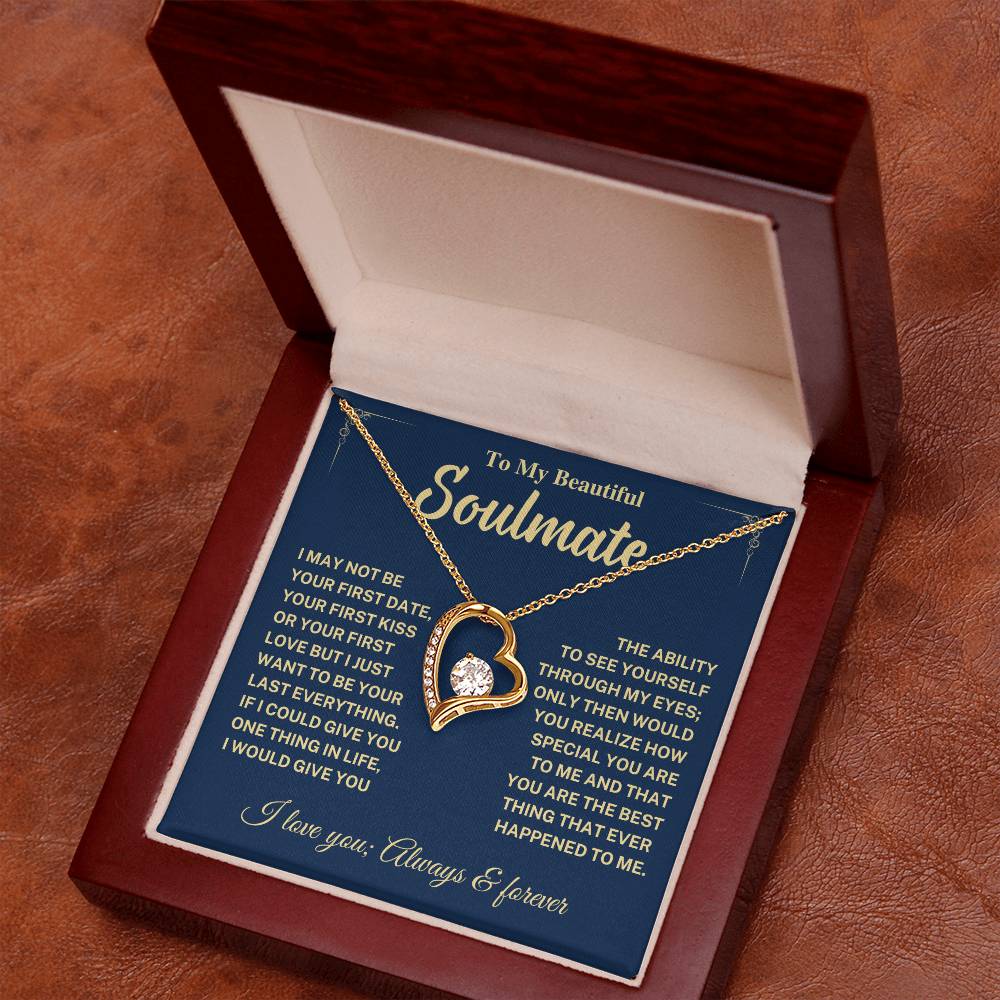 Jewelry Soulmate Gift-Forever Love Necklace