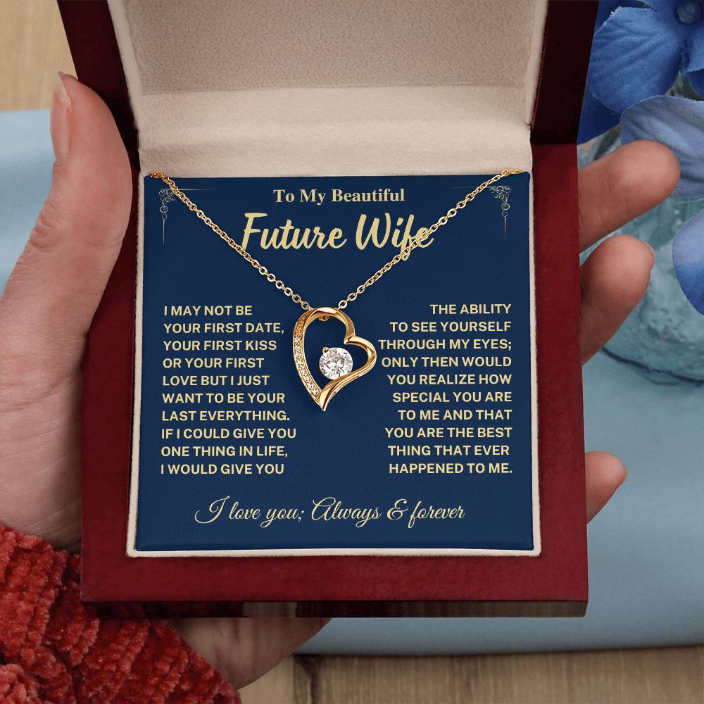 Jewelry Future Wife Gift-Forever Love Necklace