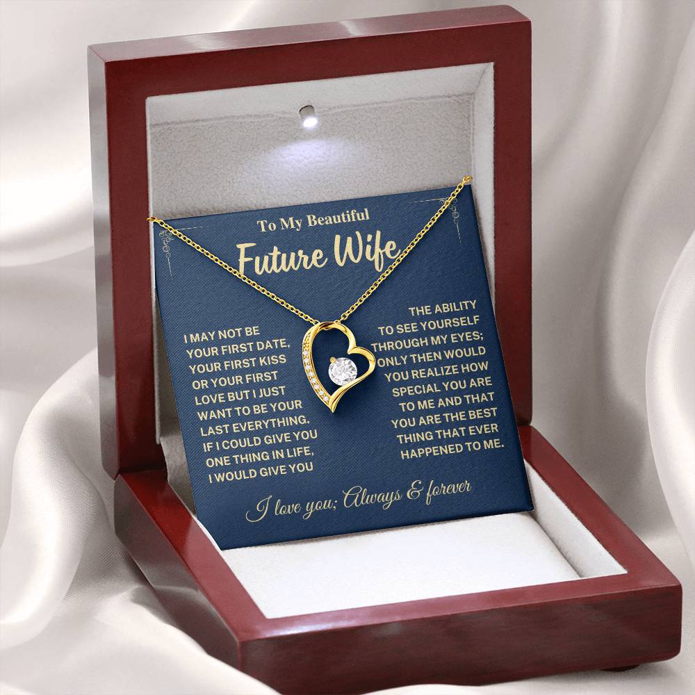 Jewelry Future Wife Gift-Forever Love Necklace