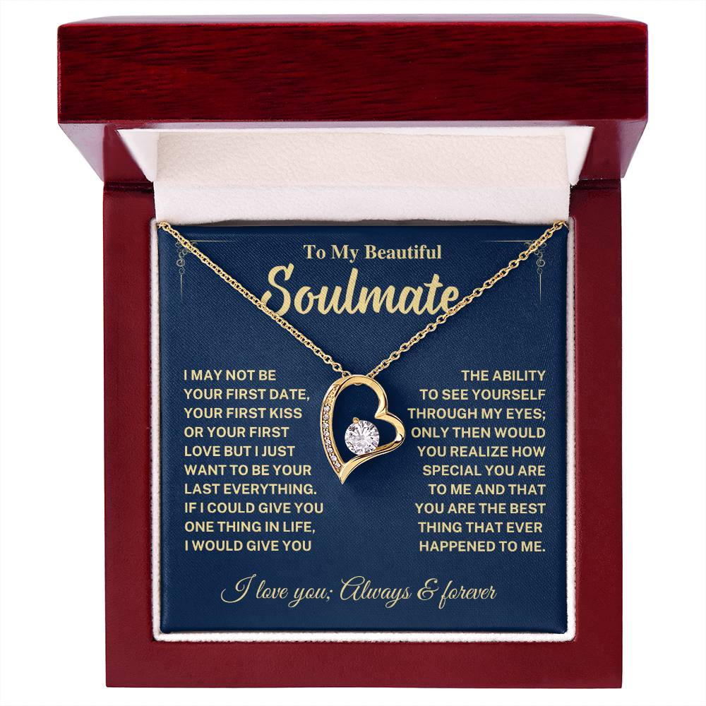 Jewelry Soulmate Gift-Forever Love Necklace