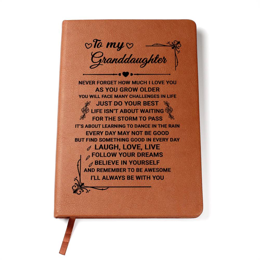Granddaughter Gift-Leather Journal