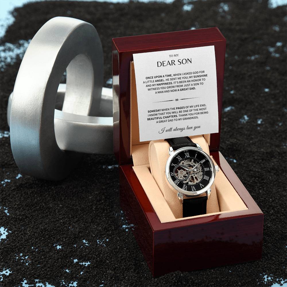 Jewelry Son Gift- Watch