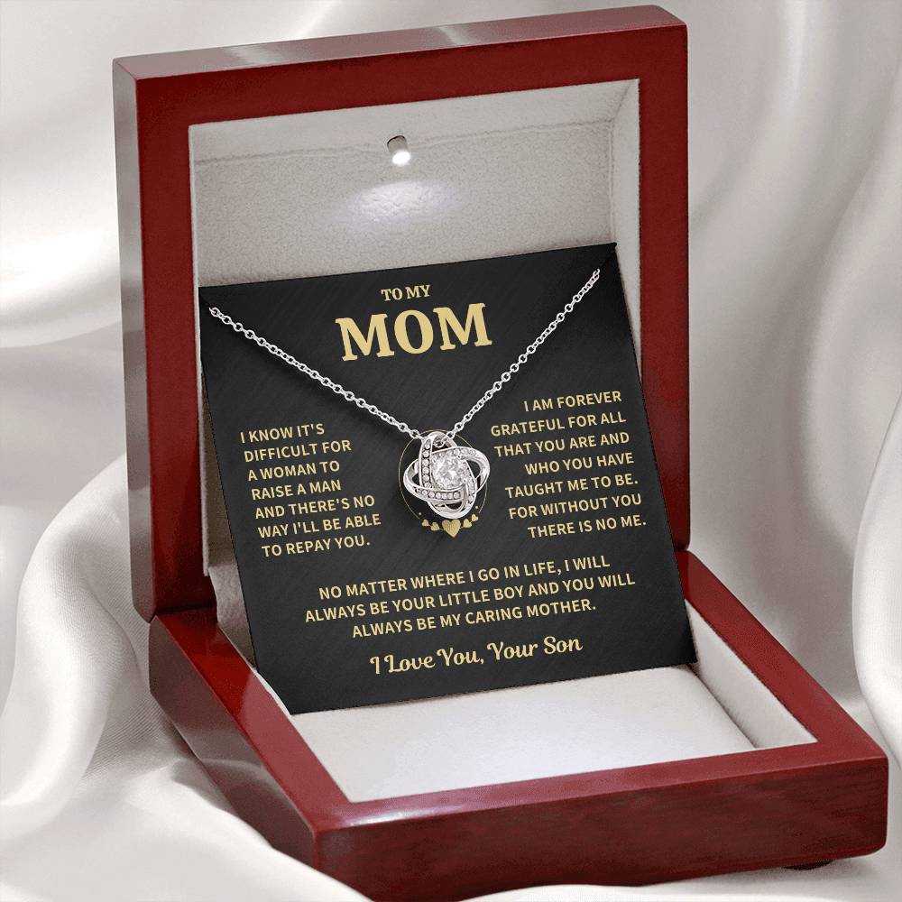 Mom Gift-Forever Grateful-From Son