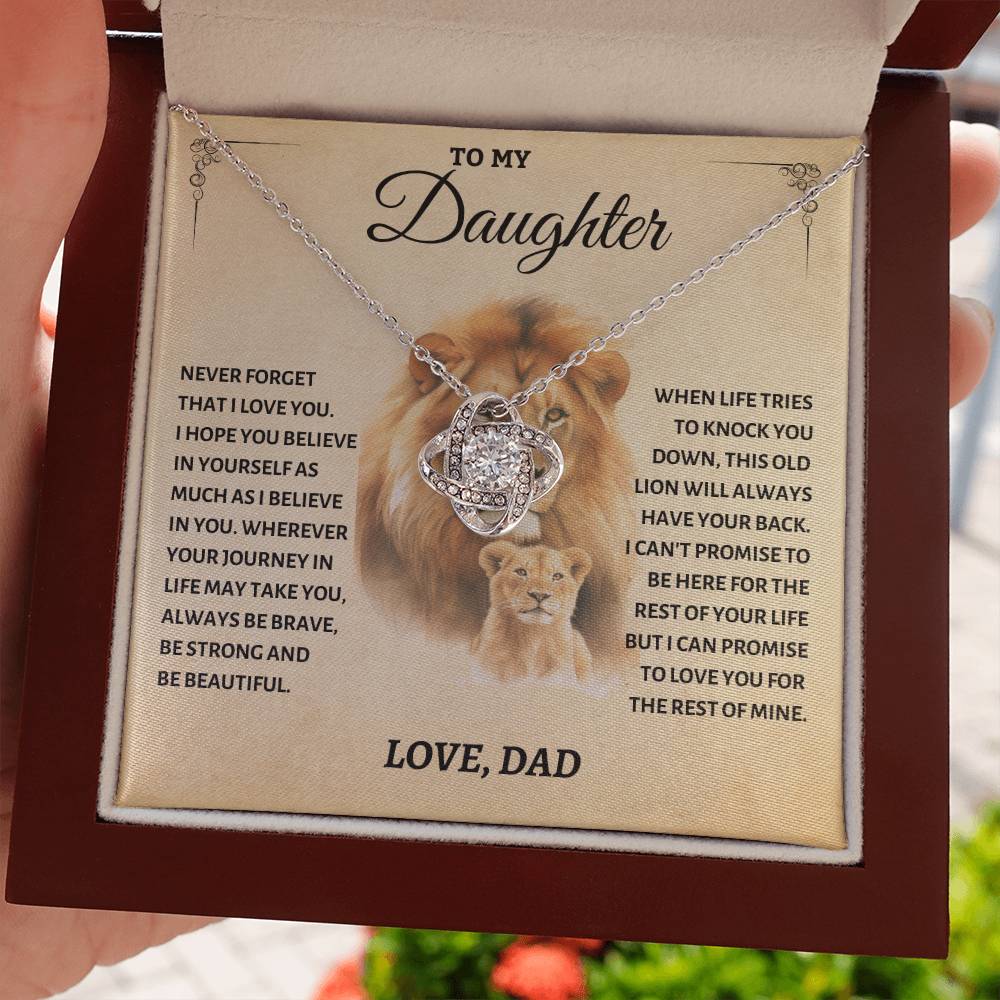 Daughter Gift- Promise- From Dad