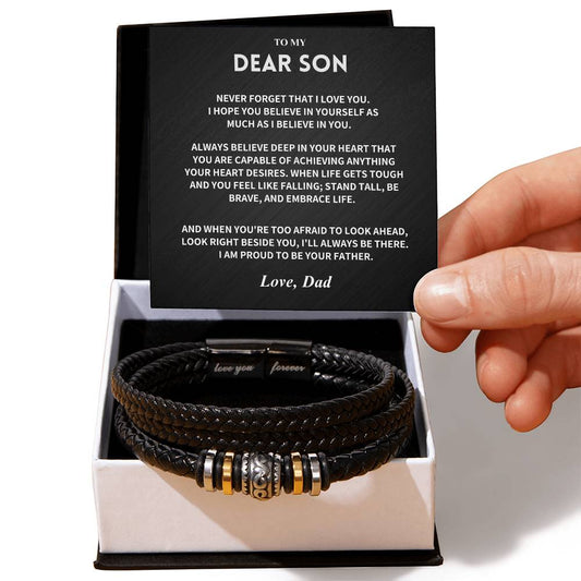 Son Bracelet- From Dad