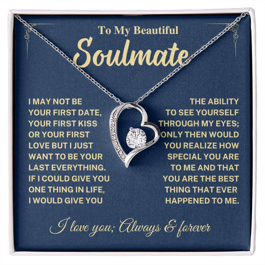 Jewelry Soulmate Gift-Forever Love Necklace