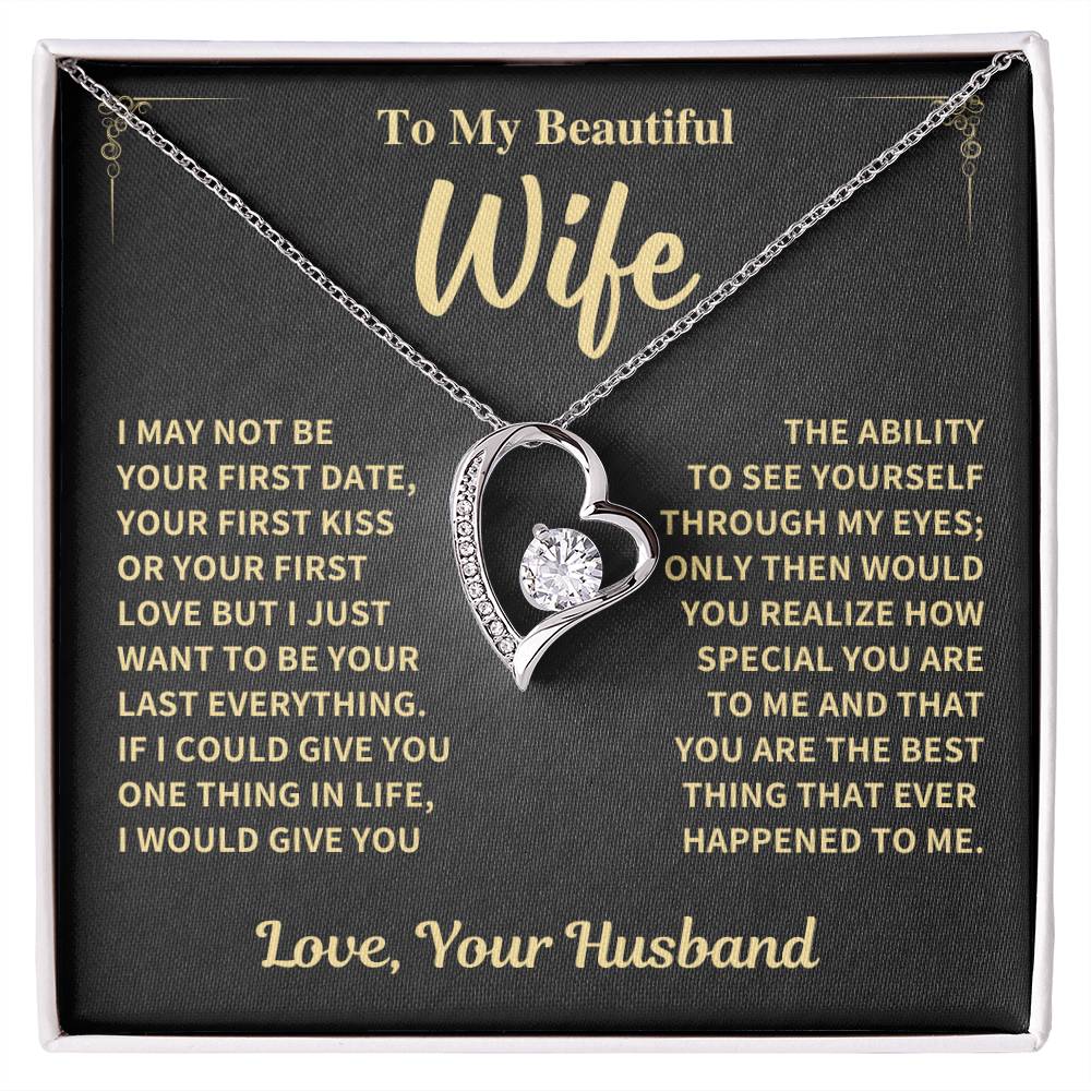 Jewelry Wife Gift-Forever Love Necklace-From Husband