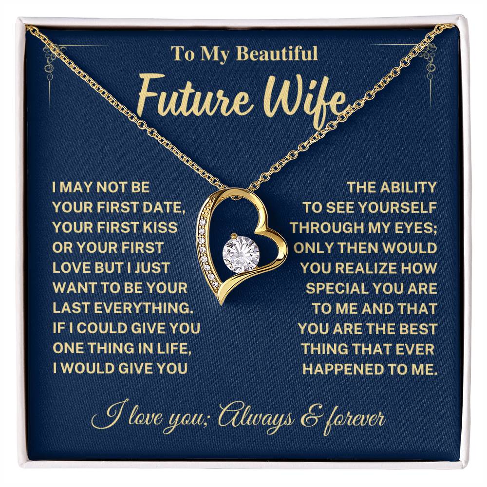 Jewelry Future Wife Gift-Forever Love Necklace