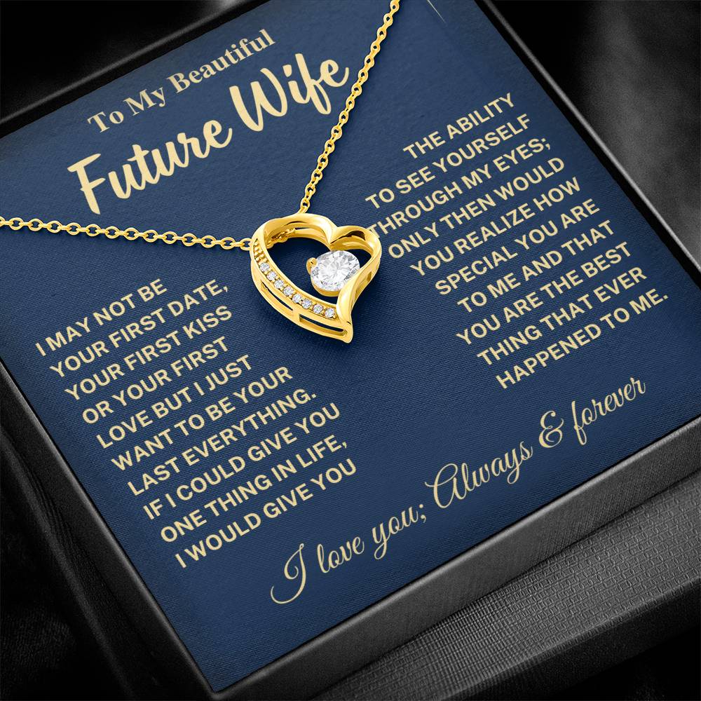 Jewelry Future Wife Gift-Forever Love Necklace