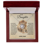 Jewelry Beautiful Daughter Gift From Dad, "Believe In Yourself"