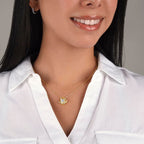 Jewelry Beautiful Daughter Gift, "Never Forget That I Love You" Love Knot Necklace