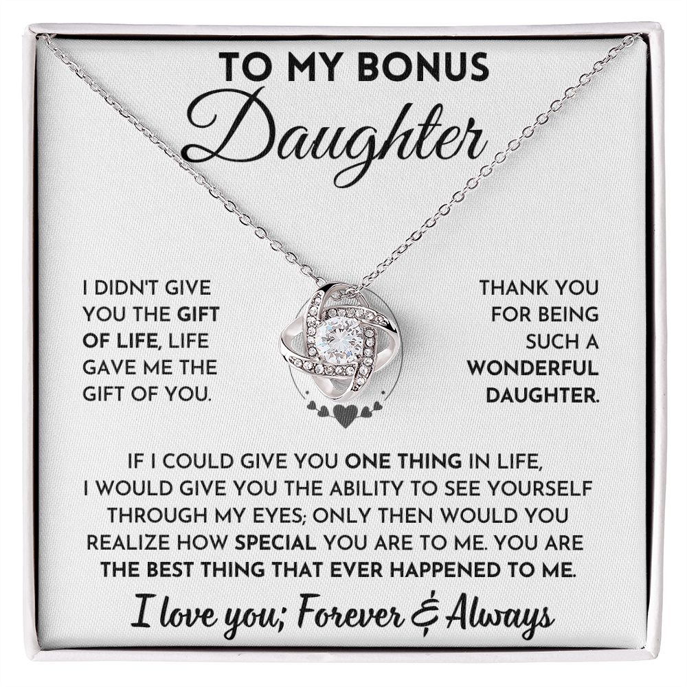 Love Message Necklace for Daughter