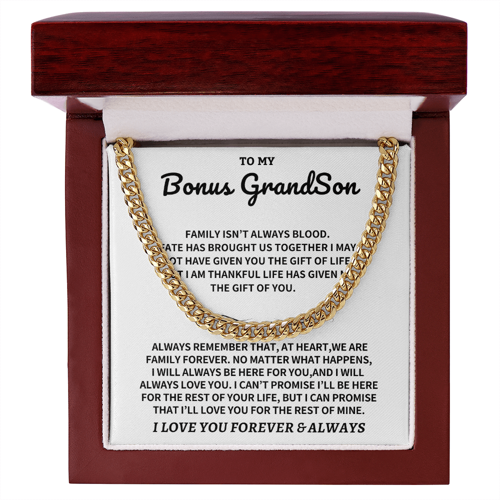 Jewelry Bonus Grandson Gift Bonus Grandson Gift