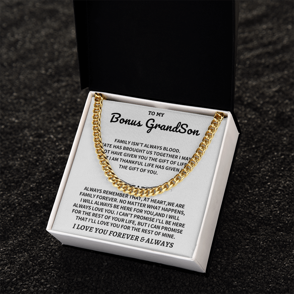 Jewelry Bonus Grandson Gift Bonus Grandson Gift