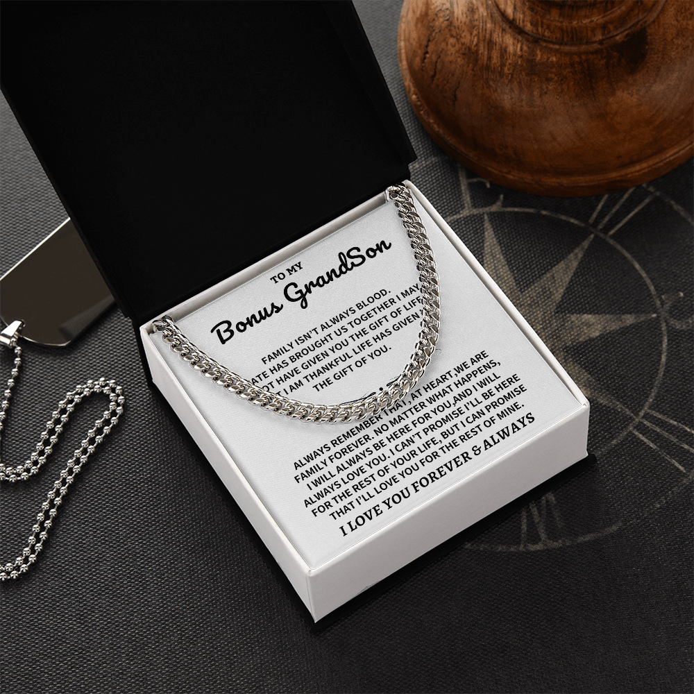 Jewelry Bonus Grandson Gift Bonus Grandson Gift